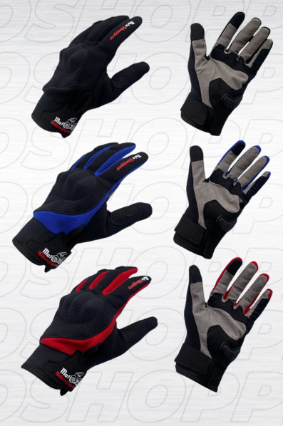 Guantes de moto semi-impermeable, tactil