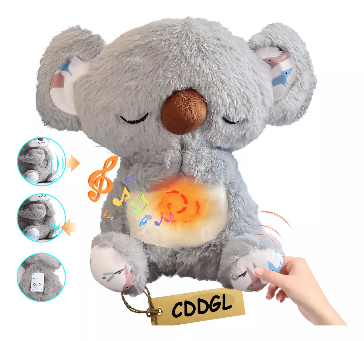 Peluche Realista de COALA Bebe Estimulación