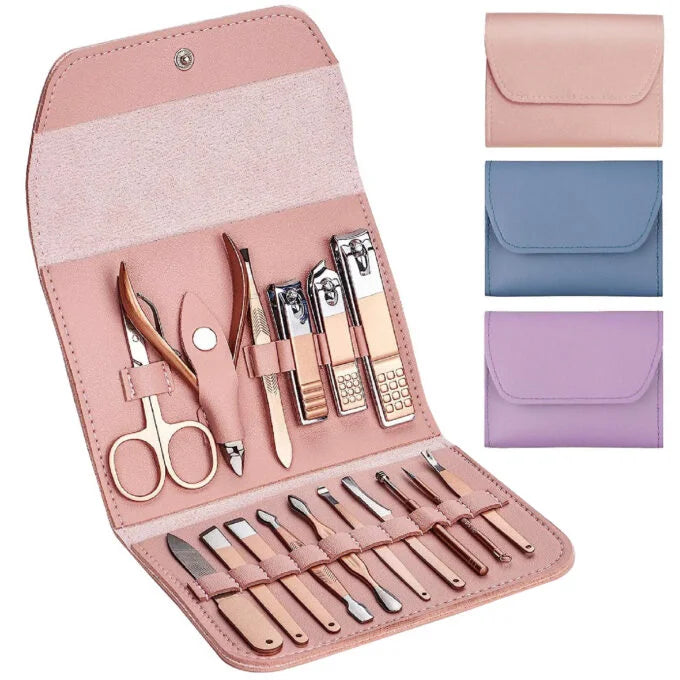 Kit Manicure Pedicure Cuidado Facial Cor