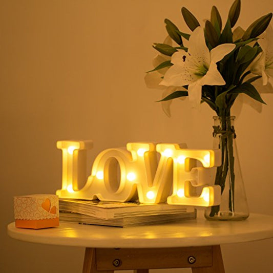 Lampara Love Decoracion Led