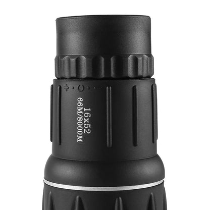 Monocular Potente Doble Enfoque 16x52 Para Exteriores