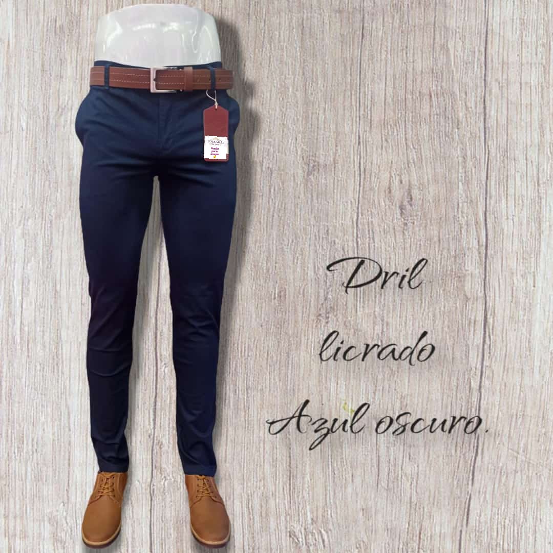 PANTALON DRIL DE CABALLERO