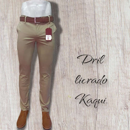 PANTALON DRIL DE CABALLERO