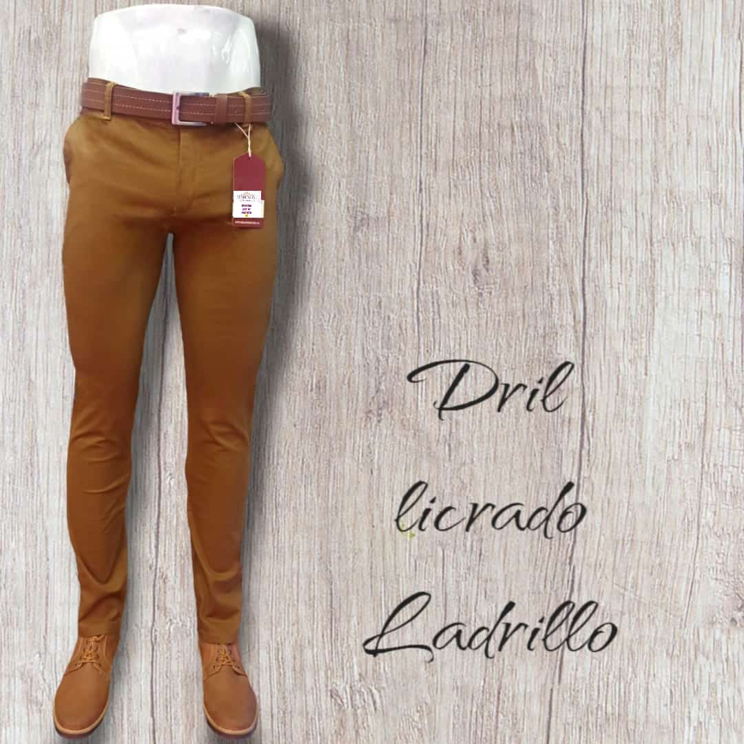 PANTALON DRIL DE CABALLERO