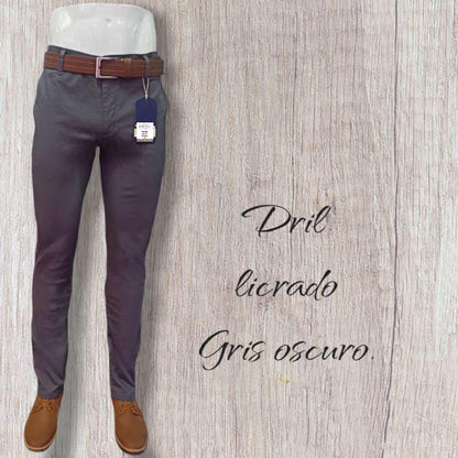 PANTALON DRIL DE CABALLERO