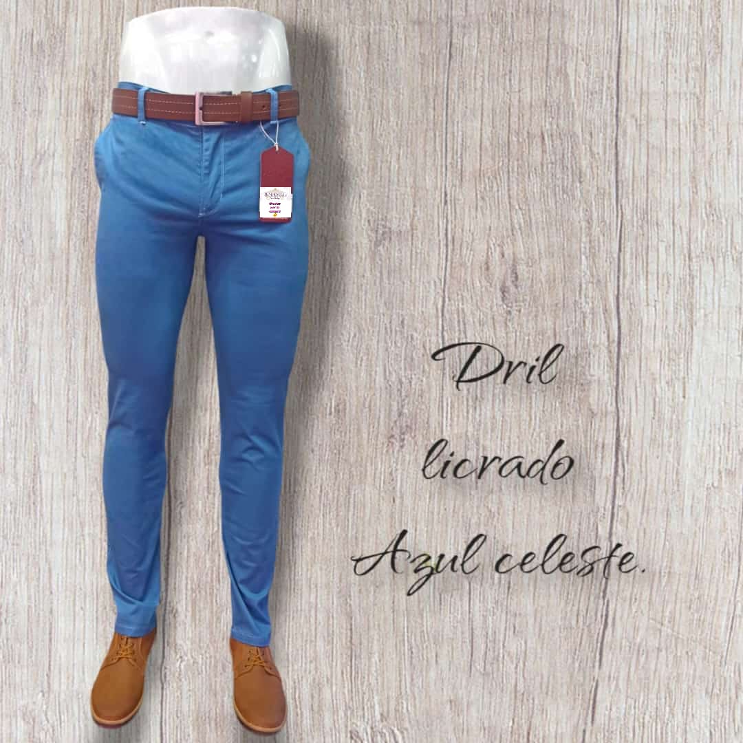 PANTALON DRIL DE CABALLERO