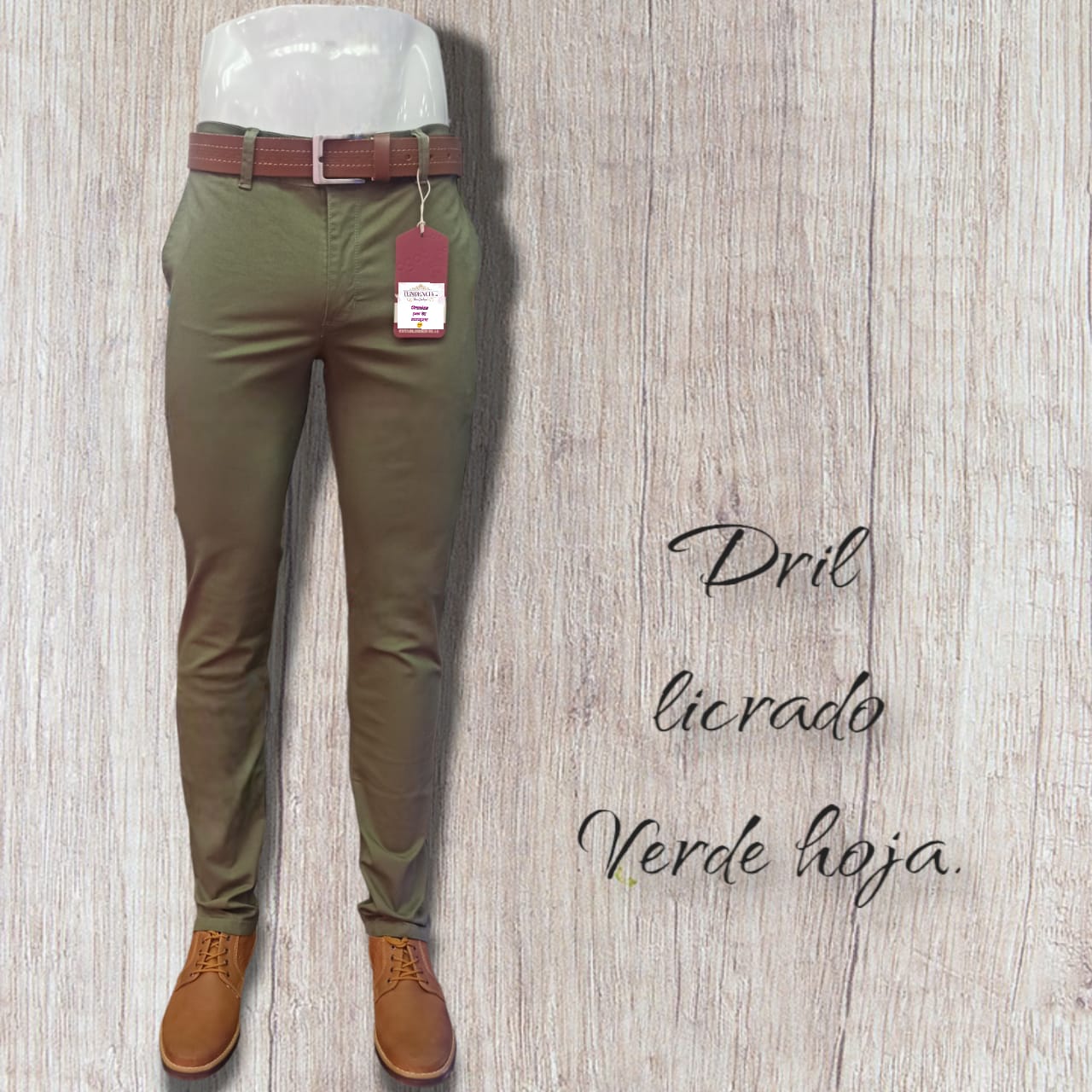 PANTALON DRIL DE CABALLERO