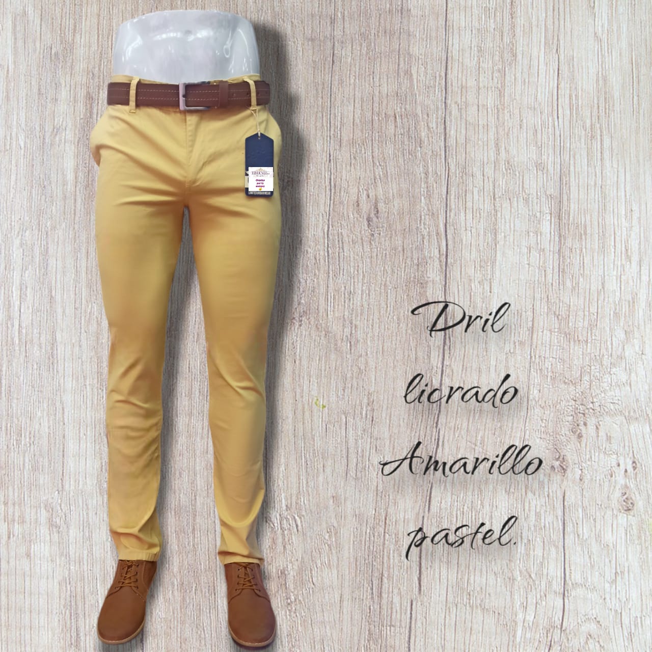 PANTALON DRIL DE CABALLERO