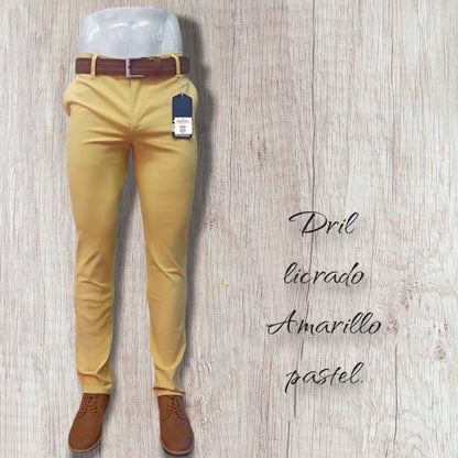 PANTALON DRIL DE CABALLERO