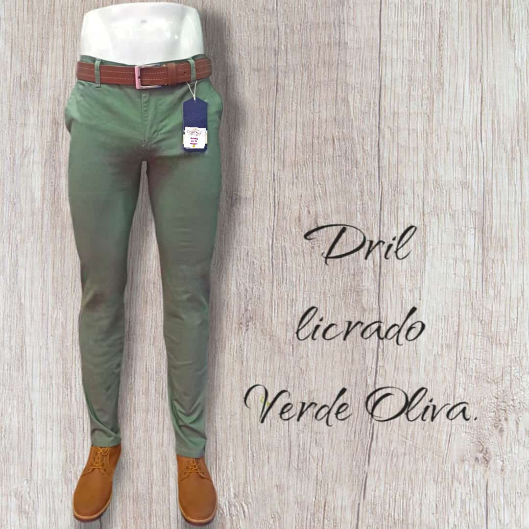 PANTALON DRIL DE CABALLERO