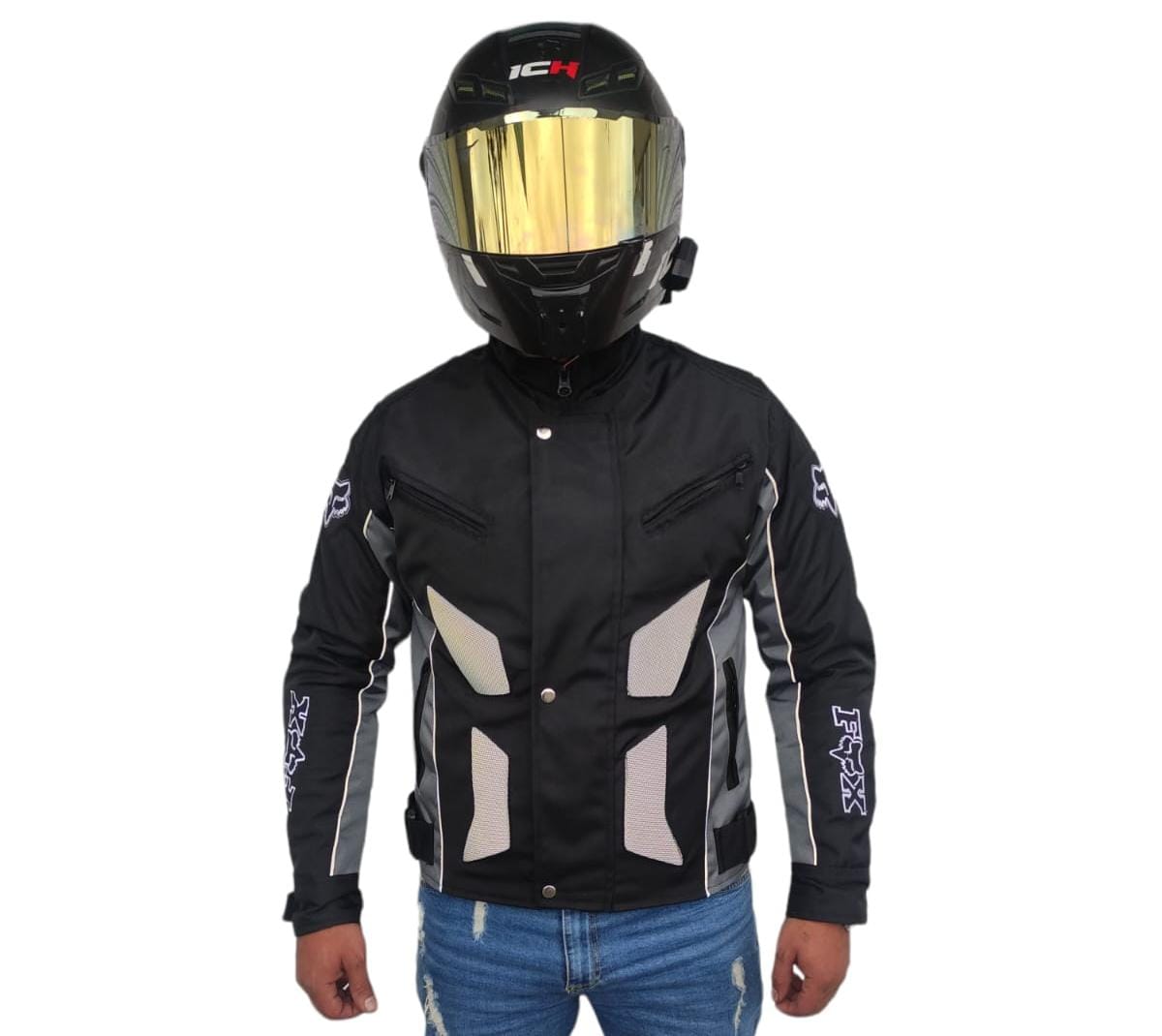 Chaqueta De Protección Para Motociclistas Antifricción