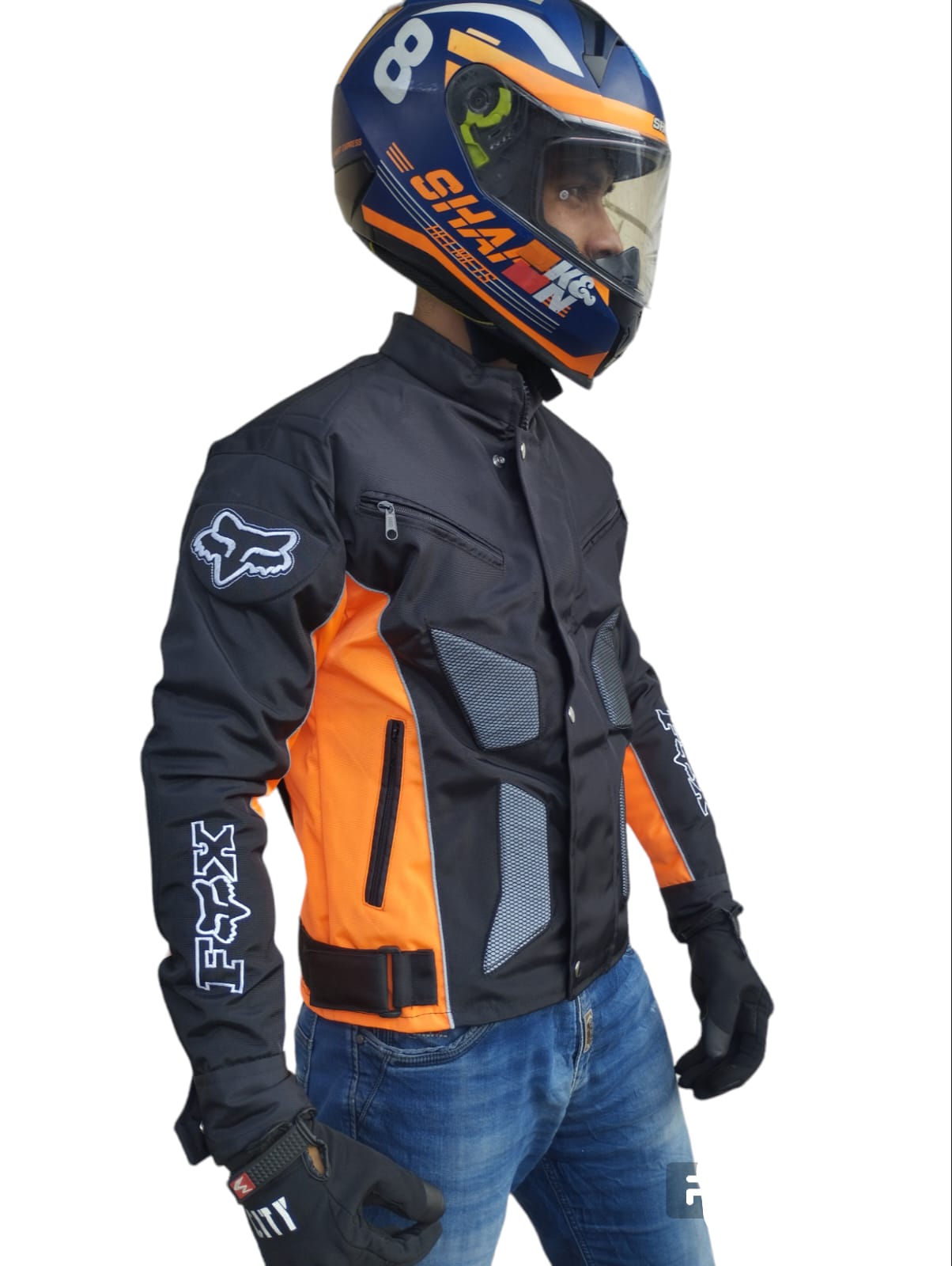 Chaqueta De Protección Para Motociclistas Antifricción