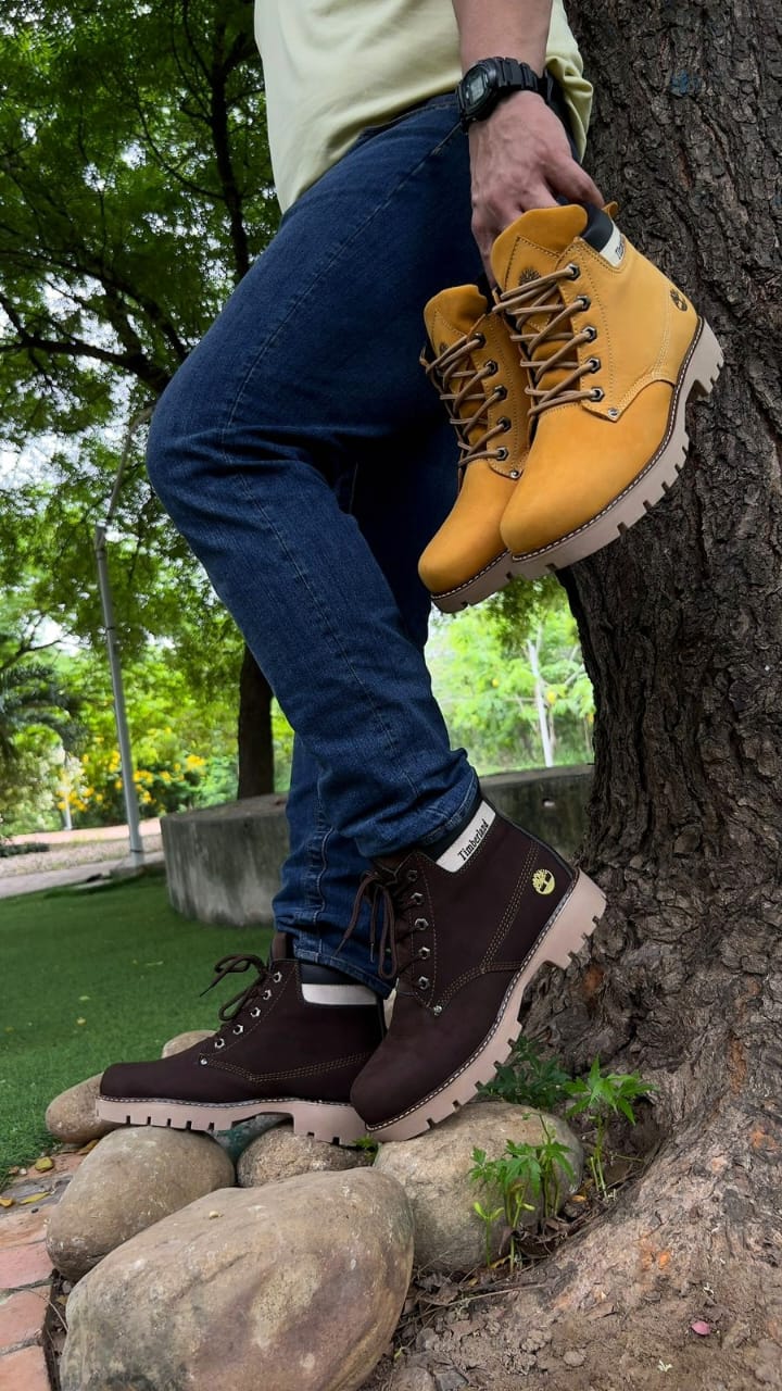 BOTA TIMBERLAND CLASICA CUERO