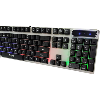 Kit Combo Gamer Teclado + Mouse + Mousepad + Diadema Linx Cbg-01x4 Combo Gamer X4 Linx Cbg-01x4