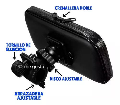 Soporte Porta Celular Impermeable Estuche Bicicleta